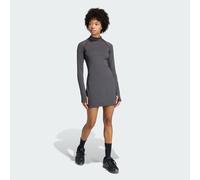 Adidas Originals Mini Long Sleeve Short Dress Black S Woman