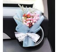 Mini Dried Flowers Bouquet,Car Aromatherapy Clip,Car Air Outlet Perfume Decoration,Car Air Vent Clip,Car Air Conditioning Outlet Perfume Clip Decoration,Car Air Fresheners Interior Accessories