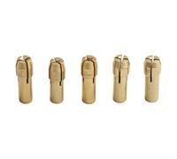 Mini Drill Chuck Adapter Set 10pcs 4 2 4 8mm Brass Chucks Copper for Enhanced Grip and Stability in Use (4.8mm)