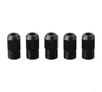 Mini Drill Chuck Nut Set 5pcs M8X0 75mm Zinc Alloy Suitable for Rotary Tools with Metric Thread for Electric Grinder Accessories