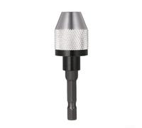 Mini Drill Chuck with Quick Change Hex Shank 6 35mm for Electric Grinders and Cordless Screwdrivers Holding Drill Bits up to 0 256 Inch