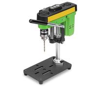 Mini Drill Press, Compact Benchtop Drilling Machine for DIY Woodworking, Metalworking and Craft Projects, High Precision Low Noise Design