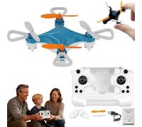 Mini Drone Beginner-Friendly Stunt Flyer, Mini Drone for Kids, Remote Control Ornithopter, Night Navigation Lights, One-Button Start/Landing,360° Rotation, Wing Protection, Altitude Hold (black)