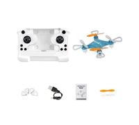 Mini Drone for Kids & Adults - Perfect Beginner-Friendly Flyer with LED & Altitude Hold & Propeller Protection, 360°flips, For Indoor Outdoor, Beginner-Friendly RC Quadcopter for All-Ages (Black)