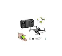 Mini Drone with Camera, Beginner-Friendly Stunt Flyer, All-Ages Mini Drone with Easy Stunt Flights, Remote Little Aerobatic 4-Axis Drones Gifts for Kids and Adults Birthday Holiday (Black-4k)