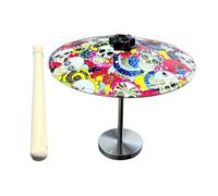 Mini Drum - 8cm Mini Percussion Drum, Funny Stress Relief Gadget, Desk Music Decor | Portable Relaxing Rhythm Toy For Music Lovers Teens Men Women Students Living Room Bedroom Study Dorm