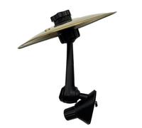 Mini Drum Crash Cymbal for Car Vent - 360° Rotatable Hand Percussion, Easy Clip-On Car Accessories for Music Fans, Fun Sound Effect Toy for Road Trips