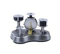 Mini Drum Set Electronic Finger Desk Toys with Sounds and Lights, Mini Instruments Drum Ornament for Kids Adults, Ideal Drummer Gifts for Drummers