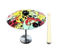 Mini Drum, Soothing Musical Instrument, Mini Percussion Drum, for Home, Office, Students, Adults, Music Enthusiasts