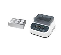 Mini Dry Bath Incubator Lab Equipment Constant Temperature Lab Heater Incubation Shaker With Heating Block 0.5/1.5/2/5/15/50ml Smooth Operation(DB-C (50mlx6))