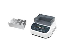 Mini Dry Bath Incubator Lab Equipment Constant Temperature Lab Heater Incubation Shaker With Heating Block 0.5/1.5/2/5/15/50ml Smooth Operation(DB-C (5-15mlx12))