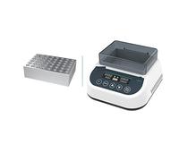 Mini Dry Bath Incubator Lab Equipment Constant Temperature Lab Heater Incubation Shaker With Heating Block 0.5/1.5/2/5/15/50ml Smooth Operation(DB-C (0.5mlx48))
