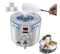 Mini Dry Ice Maker,Food-Grade Construction for Frost-Chilling Glassware,Enhancing the Flavor of Wine and Beverages,Dessert Party Smoke Decoration Kit