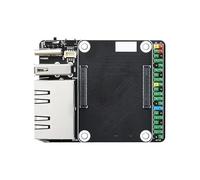 Mini Dual Gigabit Ethernet Base Board Compatible with Raspberry Pi Compute Module 4