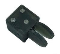 Mini Dual Paddle CW Key with Magnetic Base for Code Transmission, Compact ABS Construction for Signal Circuits and Telegraph Equipment
