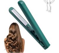 Mini Dual Purpose Curling Iron, 2 in 1 Curling Wand and Flat Iron, 10s Fast Heating Mini Hair Curler for Short Hair, Portable Mini Curling Tongs Travel Size