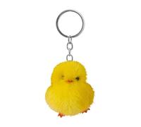 Mini Duck Keychain Soft Mini Cute Cartoon Toy Keyring Bag Pendant | Keychain Bag Ornaments for Kids Children Backpack School Nursery Stroller Car Seat Diaper Bag Preschool Daycare Kindergarten