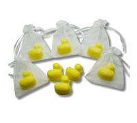 Mini Duck Soaps for Baby Shower, Christening, 1st, 2nd Birthday Party Favours, Gifts for Boy, Girl (30, Bright Yellow)