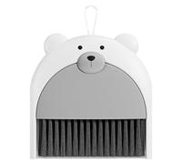Mini Dustpan and Brush Set, Mini Hand Broom Dustpan, Desktop Sweep Cleaning Brushes, Keyboard Brush, Cartoon Broom Dustpans Set for Home, School, Office