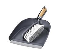 Mini Dustpan and Brush Set with Bamboo Handle for Keyboard Kitchen Countertops Sofa Office Desktop Sweep