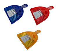 Mini Dustpan Set with Brush. Assorted Color by Super Utensil Ltd