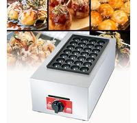 Mini Dutch Pancakes Maker, Nonstick Takoyaki Machine, Commercial Waffle Baker for Home and Restaurant Use