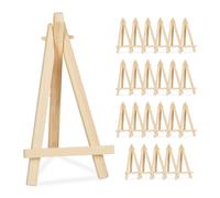 Mini easel set of 24 Tabletop Easels Pack Decorative Photo Holders Lightweight