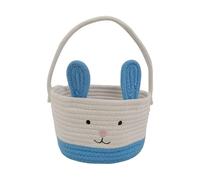 Mini Easter Basket, Easter Bunny Basket with Handle, Easters Baskets for Kids, Baby Gift Baskets, Gifts Tote Bags Mini Egg Hunt for Boys, Girls, Toddler, Babies, Infant