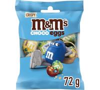 Mini Easter Chocolate Eggs Variety For Easter Best gift for Friends & Family (5 x M&M's Crispy Milk Chocolate Mini Easter Eggs 72g)