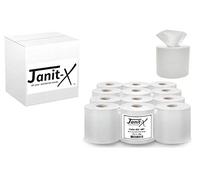 Mini Eco Centrefeed Rolls Janit-X 2ply White 12 x 60m (48 Rolls)