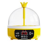 Mini Egg Incubator, Incubator for Hatching Eggs with Transparent Lid, 4 Eggs Auto Turning Poultry Hatching Machine for Chickens, Ducks and Pigeons