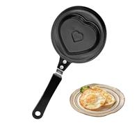 Mini Egg Pan - Frying Pan with Non-Stick Coating 15 cm, Suitable for Induction Cooker, Compact Omelette | Kitchen Tool for Easy Eggs, Pancakes, Steaks, Breakfast,