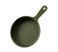 Mini Egg Pan - Stainless Steel Non-Stick Egg Pan with Measuring Cup High Temperature Resistant Ideal for Travel, Kitchen, Apartment, Hiking, Picnic,