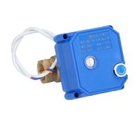 Mini Electric Ball Valve 12V Brass BSP DN15
