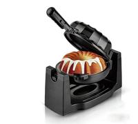 Mini Electric Cake Baker 1800w with Non-Stick Rotating Plates and Dual Indicator Lights for Home and Commercial Use