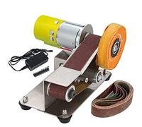 Mini Electric Car Buffer Polisher and DIY Sander with Adjustable Speed, Includes 10PCS Accessories for Boat Polishing and Waxing