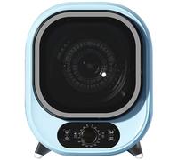 Mini Electric Clothes Dryer, Portable Tumble Dryer with Stainless Steel Inner Barrel, Low Noise 35 Decibels for Dorms, Apartments, Travel - 450W