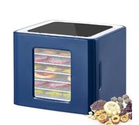 Mini Electric Food Dehydrator with Digital Timer & Temperature Control, LED Touch for Drying Fruits, Meat, Veggies, Pet Snacks (200 chars)