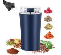 Mini Electric Grinder Grinder 300W Discomfort Gain Grinder with Transparent Lid Powerful One Touch Grinder for Coffee Beans, Spices, Vanillas