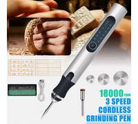 Mini Electric Grinding Pen Rotary Drill Grinder Cordless USB Engraving DIY Tool