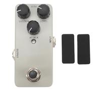 Mini Electric Guitar Full Analog Circuit Single Effect True Bypass Compressor Pedal DC 9V Non Slip Rubber Pad for Outdoor Gigs