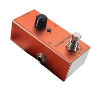 Mini Electric Guitar Retro Phase Effector True Bypass Metal Orange