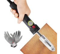Mini Electric Iron 150W Digital Display with 50~350℃ Adjustable Temperature for Removing Wrinkles from Leather Clothes, Bags, and Shoes