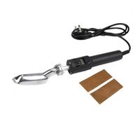 Mini Electric Iron, 80W Portable Leather Iron for Craft, Adjustable Temperature 50~300°C, Ideal for Shoe, Bag Repair and Doll Clothes Ironing