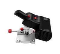 Mini Electric Miter Saw 6000RPM Home DIY Benchtop Cutting Machine 0°-45° Adjustable Metal Wood Plastic Jig Clamping Tool Precision Control