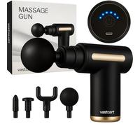 Mini Electric Muscle Massage Gun for Deep Tissue, Neck & Back Pain Relief | Professional Handheld Percussion Massager for Muscle Recovery, Fitness & Relaxation, Black