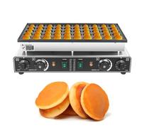 Mini Electric Nonstick Pancake Maker Machine, 50PCS for Baking Pancakes, Crepes, Muffins, Dutch Pancakes, and Poffertjes - Ideal for Home and Commercial Use