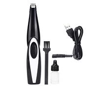Mini Electric Pet Nail Grinder, Professional Pedicure Tool for Cats Dogs, Black Plastic, 6W Power - Safe Chamfering Head, Ergonomic Design, Easy One - Key Operation