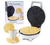 Mini Electric Pizza Maker - Makes 1 Small Traditional 4" Italian Waffle in Minutes - Non Stick Iron Press with Recipe Guide - Dessert Treats or Gift from