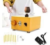 Mini Electric Pottery Wheel, Tabletop Clay,Compact Machine for Home DIY Arts & Crafts,Ceramic Making, Professional Studio